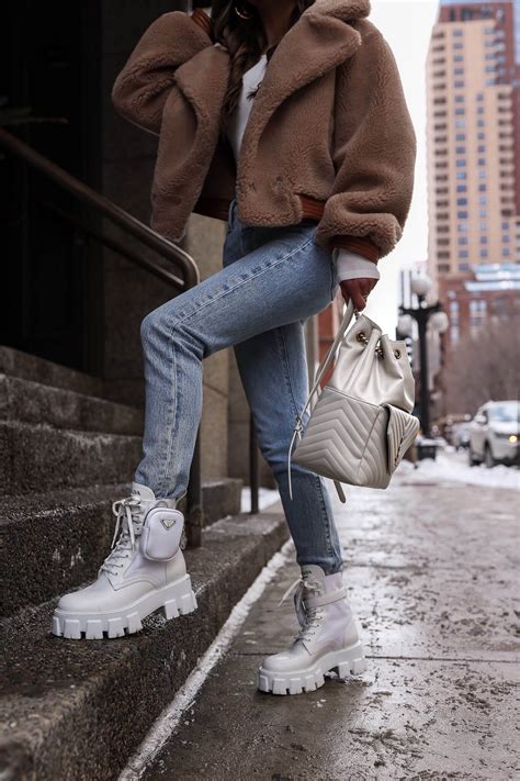 prada boots outfit ideas|prada women's boots nordstrom.